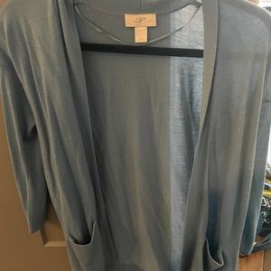 Light blue cardigan